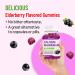 Calcium Magnesium Zinc Gummies with Vitamin D3 and K2 High Absorption Magnesium Glycinate Potassium for Immune and Muscles Vegan Elderberry Flavor 120 Gummies Sweet Elderberry 60 Count (Pack of 2) - Buy Online on GoSupps.com