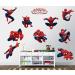 Red Spider Wall Stickers - Fun Kids Wall Decor | Easy to Apply and Remove - Buy Online on GoSupps.com