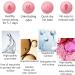 Glitter Nail Polish - Quick Dry Nail Varnish - Rose Gold Shimmering Metal Holographic Nail Paint - Color Pink Champagne Nail Polish No Need Cure 7 Days Lasting Glitter Pink - Buy Online on GoSupps.com