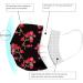 10PC Disposable Face_Masks Flower Print 3 Ply Breathable Face_Cover Flower Women Fashion Face Covering Protections Multicolor-1 As shown - Buy Online on GoSupps.com