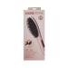 KISS Bristle Hair Straightener Heat Brush Digital Temperature Control Up to 410 F 90-Minute Auto Shutoff Cool-Tip Ionic Bristles Lightweight Handle 360 Swivel Cord Pink 1.25 lbs