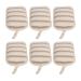 Exfoliating Sponge Pad Deep Cleaning Double Side Shower Scrubber Pad Linen