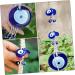 HAPINARY Home Accessories Decor 1pc Blue Eyes Wall Decoration Charm Necklace Car Decoration Blue Gems Evil Eye Wall Decoration - Buy Online on GoSupps.com