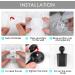 Linkida Black Toothbrush Holder with Suction Cup - Wall-Mounted Organizer for Bathroom Shower Razors & Electric Toothbrushes - Buy Online on GoSupps.com