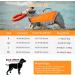 Ownpets Inflatable Dog Vest - High Buoyancy Light Swim Vest for Dogs | Adjustable Pet Rescue with Reflective Strips (XL) - Buy Online on GoSupps.com
