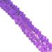 YOOGCORETT 2 Yards Dark Purple Elastic Sequin Ribbon Trim - Glitter Metallic Stretch Flat Sequin Lace for Sewing & DIY Crafts | 30mm - Buy Online on GoSupps.com