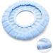 Jiozermi 4pcs Bathroom Soft Toilet Seat Cover Pads - Thicker, Warmer, Stretchable, Washable - Easy Installation & Cleaning - Blue, Pink, Brown, Green - Buy Online on GoSupps.com