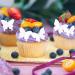 Alegre Edible Butterflies for Cakes - 50 White Decorative Muffin & Birthday Cake Toppers - Buy Online on GoSupps.com