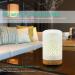 Earnest Living White Ceramic Essential Oil Diffuser - 100ml, Timers, Night Lights, Auto Off Function - Home & Office Aromatherapy Humidifier - Buy Online on GoSupps.com