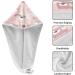 Cute Dogs Dry Hair Cap - 2 Piece Quick Drying Towel Set | Super Absorbent Soft & Comfortable with Button Headband - Perfect for Wet Pets - Buy Online on GoSupps.com