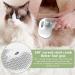 4-in-1 Self-Cleaning Cat Brush | Universal Pet Hair Cleaning Tool with 20ml Essence - Effective Knot Remover for Cats & Dogs - Buy Online on GoSupps.com