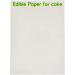 Edible Rice and Wafer Paper  8.5 x 11 Inch Wafer Paper (100  White) - Buy Online on GoSupps.com