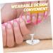 1 Set Magnetic Base Nail Stands for Press on Nail Display Stand Magnetic Nail Holder Press on Nail Stand Nail Supplies Nails Supply Nail Accessories Acrylic Square Exercise Board 2.8x2.8cm As Shown - Buy Online on GoSupps.com