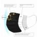 Amdole Christmas 50-Piece Adult 3-Layer Breathable Face Masks - festive Black Printed Neck Gaiters for Men - International Shipping - Buy Online on GoSupps.com