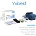 Buy mibest OLED Finger Pulse Oximeter - Accurate O2 Meter | Dual Color White/Light Blue - International Shipping Available - Buy Online on GoSupps.com