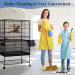 Large Bird Cage Cover - Adjustable Seed Catcher for Parrot & Macaw Cages - Buy Online on GoSupps.com
