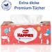 Huggies Happies Dry Baby Wipes - Soft Tear-Resistant 10 Packs of 100 Wipes - Monthly Supply for International Shipping - Buy Online on GoSupps.com