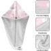 Buy Cute Swans Pink Dry Hair Cap Set - 2 Piece Quick Drying Towels & Button Headband | Super Absorbent & Comfortable - Buy Online on GoSupps.com