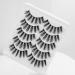 Peacock-Eye 3D Mink False Eyelashes - Wispy Cross Curl Fluffy Extension - 5 Pairs, 10-13mm - Makeup Tool for Daily Use - Buy Online on GoSupps.com