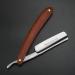 Xuan FENG Zambian Bloodwood Folding Razor - Tempered Steel High Hardness & Sharp Straight Razor for Men - Premium Quality Shaving Tool - Buy Online on GoSupps.com