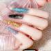 Herbest's 15ml Glitter Poly Nail Gel - Blue Glitter Builder Gel for DIY Manicure & Nail Extensions - Perfect for Beginners & Nail Design - Buy Online on GoSupps.com