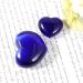 Soulnioi Dark Blue Cat's Eye Crystal Heart Worry Stones - 2Pcs Set for Reiki Therapy and Meditation - Buy Online on GoSupps.com