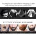 Folding Stainless Steel Beard Comb with Round Teeth - Pocket Size for Household, Barber & Salon Use (2#) - Buy Online on GoSupps.com