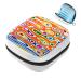 GIAPB Sanitary Napkin Storage Bag Period Bag Tampon Bag Makeup Bag Pad Pouch Colorful Abstract Stripes Color2631