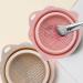 Makeup Brush Cleaning Mat Foldable Silicone Cleaning Bowl Brush Cleaning Pad Easy Clean Girl Makeup Brush Cleaner Washing Tools Head Meter (A One Size) One Size A - Buy Online on GoSupps.com