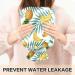 Naanle Palm Leaf Banana Pineapple Bottle | 1L Transparent Hot Water Bottle for Pain Relief & Therapy | Ideal for Bed Hand & Feet Warmth - Buy Online on GoSupps.com