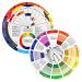 Pocket Color Wheel  Paint Mixing Learning Guide Art Class Teaching Tool for Makeup Blending Board Chart Color Mixed Guide Mix Colors