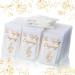 80 Pcs Wedding Tissues Packs for Guests for Your Happy Tears Facial Tissues Travel Size Bulk Individual Facial Wedding Tissues Welcome Bag Stuffers Gift Bride and Groom Mother (Romantic Style)