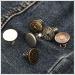 6 Pcs Adjustable Jean Button Pins for Pants - No Sew, No Tools Required | Instant Waist Tightener for Jeans | Reusable and Simple Installation (Style 1) - Buy Online on GoSupps.com