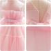 Miipat Baby Girl Tulle Princess Party Dress with Headband 18-24 Months Pink - Buy Online on GoSupps.com