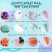 Saviland 24 Colors Nail Mica Powder - 10g Pigment Nail Powder for Gel Polish, Shimmer Acrylic & Poly Nails - DIY Color Nail Art - Buy Online on GoSupps.com