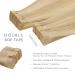 Salife Real Hair Tape Extensions - 20PCs 50g 22 Inch Light Blonde Highlights - Remy Invisible Skin Weft #16/2 Hellblond - Buy Online on GoSupps.com