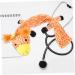 FRCOLOR Cute Animal Stethoscope Case - Decorative Replacement Cover Sleeves | Fiber Cotton Accessories for Medical Professionals - Buy Online on GoSupps.com
