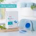 McKesson Silicone Gel Heel Cups - U-Shaped Supportive Blue & Transparent - Small/Medium (1 Count) - Buy Online on GoSupps.com