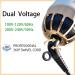 Plavogue Dual Voltage Hair Dryer Brush Volumizer - One-Step Hot Air Brush for Travel & Salon Blowouts - Negative Ionic Technology - International Upgraded Version - White Gold - Buy Online on GoSupps.com