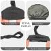 JALANCY 4 PCS Men's Turban Set - Vintage Twist Head Wraps in Modal and Satin Lined Scarf - Black, Wine Red, Army Green, Dark Gray - Medium - Buy Online on GoSupps.com