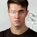Transparent Ventilated Eye Patches 2 PCS with Adjustable Strap Cataract Sur-Gery Recovery Cover Ventilated Patch Gaurd with Tape for Eye Post-Operative Recovery (Clear)