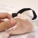 Honbay Plush Rabbit Sleeping Eye Mask for Kids - Cute Cartoon Animal Design (Beige) - Buy Online on GoSupps.com
