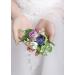 Kercisbeauty Handmade Purple Blue Rose Flower Barrette Leaf Hair Clip for Women Bridal Floral Headpiece Garden Party Hairdress Prom(Vintage Love) - Buy Online on GoSupps.com