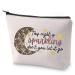 Pop Music Lover Makeup Bag Singer Merchandise Gift This Night is Sparkling Singer Inspired Cosmetic Bag for Fans (Night is Sparkling)
