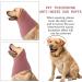 Amaxiu Dog Ear Warmers & Necker for Large Dogs - Adjustable Pink Earmuffs & Neck Cover for Comfort & Quiet - Buy Online on GoSupps.com