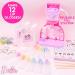 Barbie Sweet Shop Lip Gloss Making Kit - 12 Craft Accessories & Keychains for Kids 6+ Perfect Gift for 6-Year-Old Girls - Buy Online on GoSupps.com