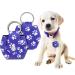 2 pieces dog brand bag with push button dog brand military dog ID silencer ring dog silencer supplied the identification brands address trailer for dogs cats and day dog brand animal brands blue paw printing purple blue
