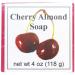 Cherry Almond Glycerin Soap by Eclectic Lady 4 oz Bar