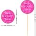 18x BarbiCupcake Toppers Strong Picks Happy Birthday D cor Cupcake Decorations for Kids Birthdays - Buy Online on GoSupps.com