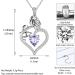 Cute Cat Necklace with Sparkling Zirconia Crystal Birthstone Pendant Necklace for Girls Womens White Gold Over 925 Sterling Silver Animal Necklace Birthstone Jewelry Sweet Present Girlfriend Sisters F June - Tanzanite - Buy Online on GoSupps.com